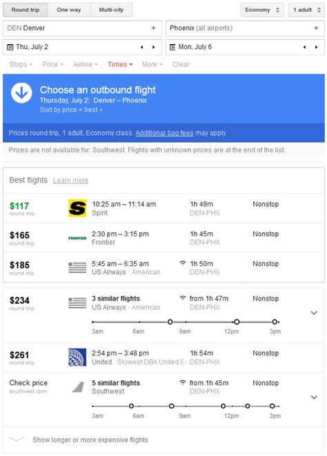 google flight ita.